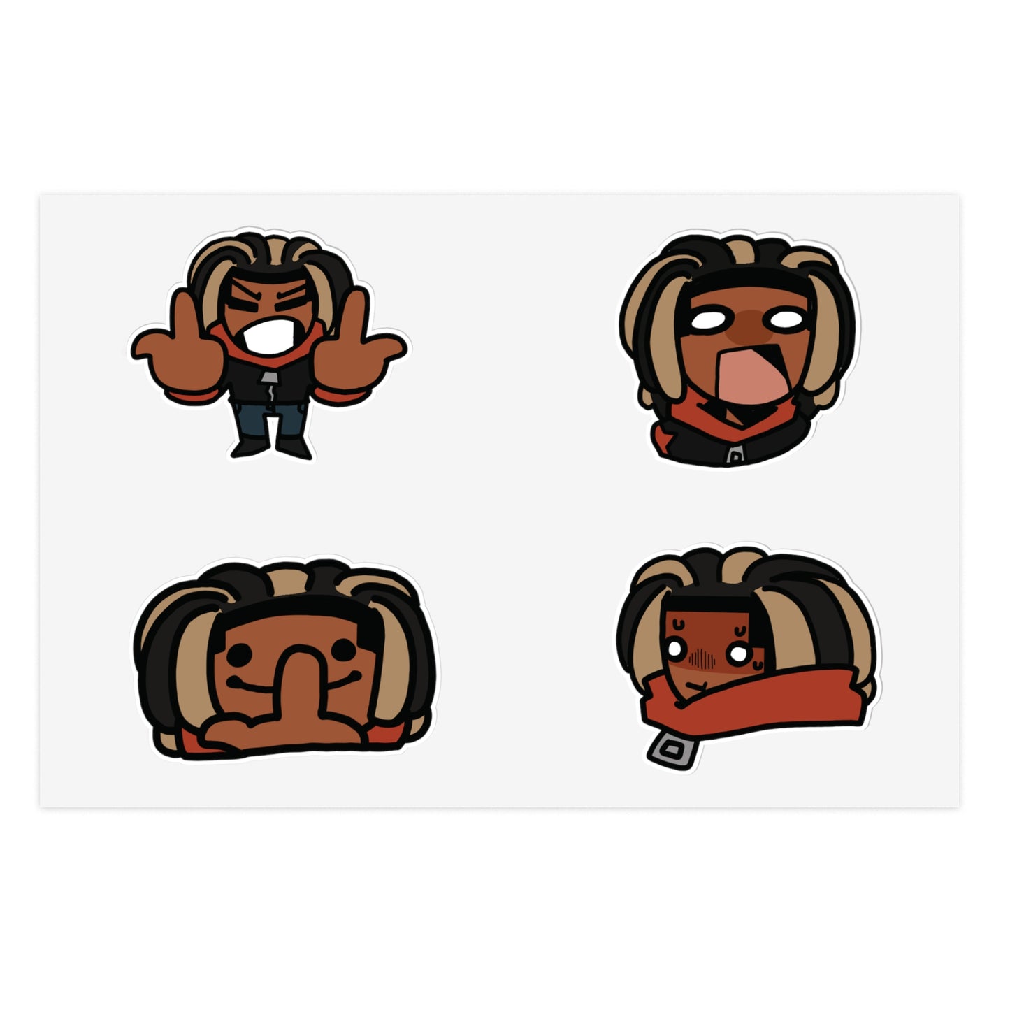 Jaicemations Sticker Sheet